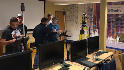 The department's labs will include Trimble laser scanning, Trimble Field Link and Rapid Positioning Systems, UAS and surveying systems, and Global Navigation Satellite System (GNSS) receivers.