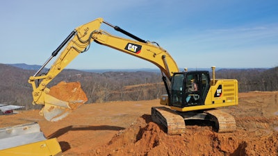 C. Laney and Sons has seen around a 15% to 20% fuel savings with the new 323, even given the rugged applications experienced.