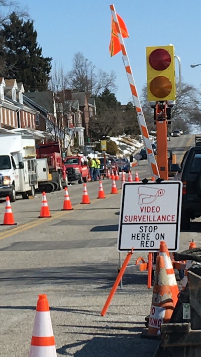 The SmartFlagger system saves real-time video for up to seven days so video can be used to record incidents, accidents or unlawful acts.