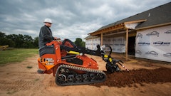 Ditch Witch Working Trenching Shots (37 Of 49)
