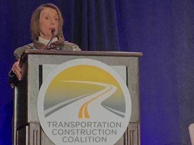 America is at “a pivotal moment” to pass broad and historic infrastructure legislation, Nancy Pelosi (D-CA) said to TCC Fly-In Attendees. “We have a special opportunity now because the needs are so great.”