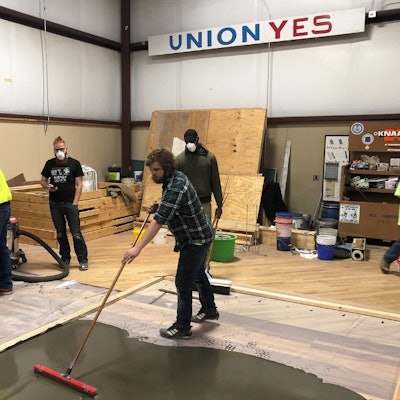 Install Polished Concrete Training #1
