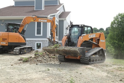 Jon Pardi working on a house project with his father, who is a contractor in Northern California.
