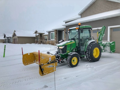 Rear Power Take-off Snow Blower