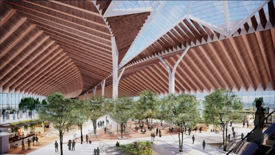 O’Hare expansion plan calls for a Y-shaped Global Terminal that will handle domestic and international flights to replace O’Hare Terminal 2. It's scheduled to open in 2028.