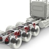 The Link 105K Triton Tri-Drive air auspensions are engineered to be used in multi-axle configurations for heavy-haul and off-highway use.