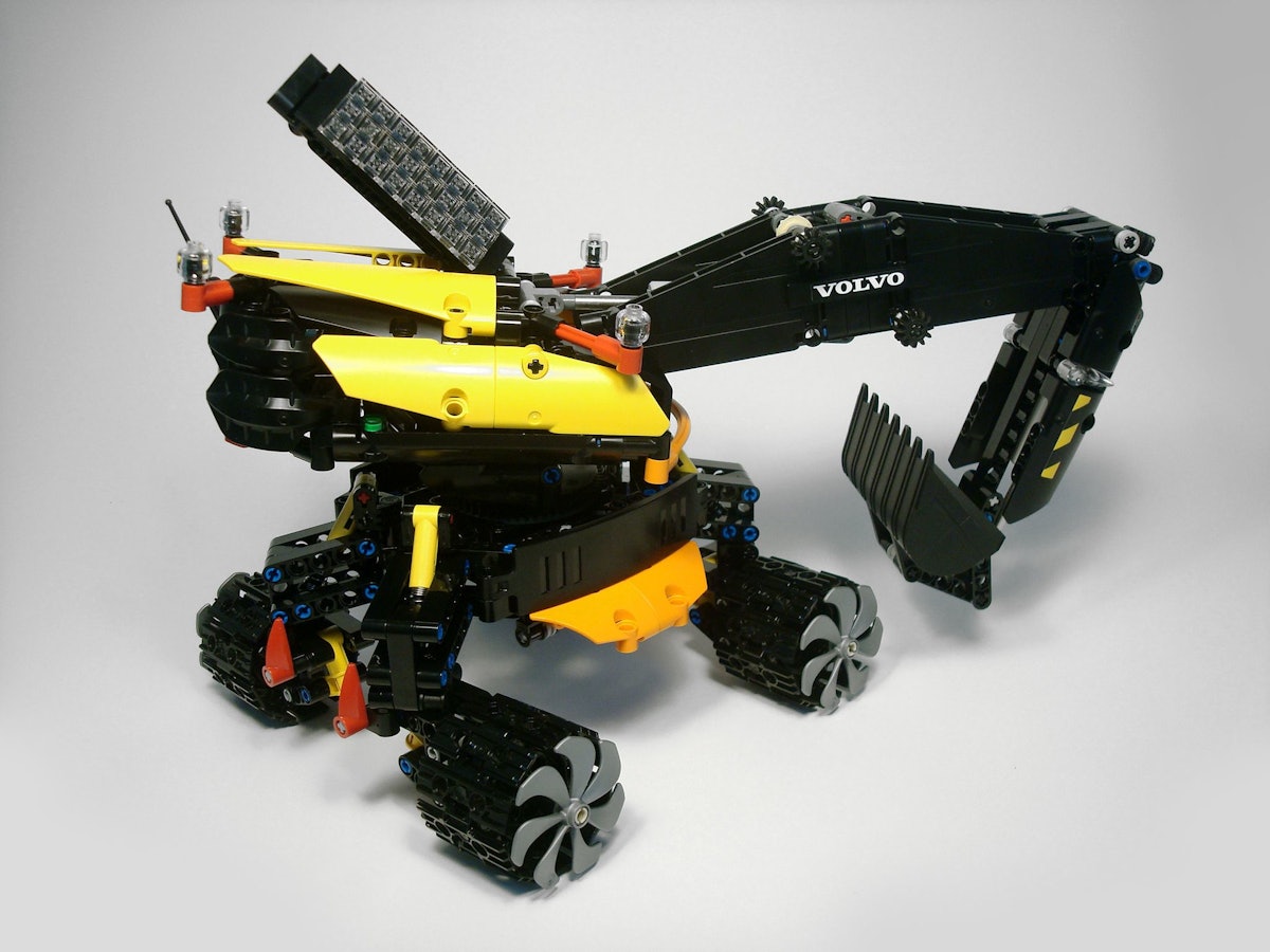 Construction Machines of the Future Brought to Life in LEGOs