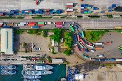 Aerial Shot Boats Building 2226457