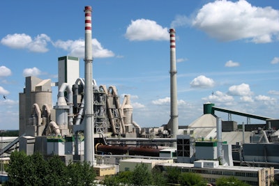 HeidelbergCement plant in Gorazdze, Poland