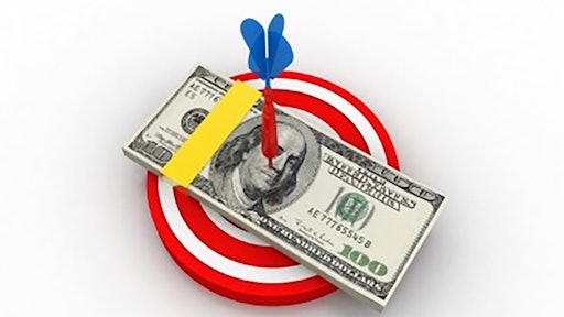 Profit Goal Money On Target Freedigitalphotos