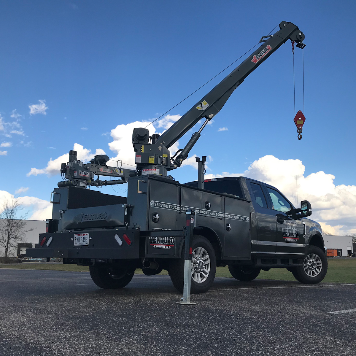 Venturo ET12KXP ElectricHydraulic Telescopic Crane From Venco