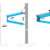 Greasable Hinge Door