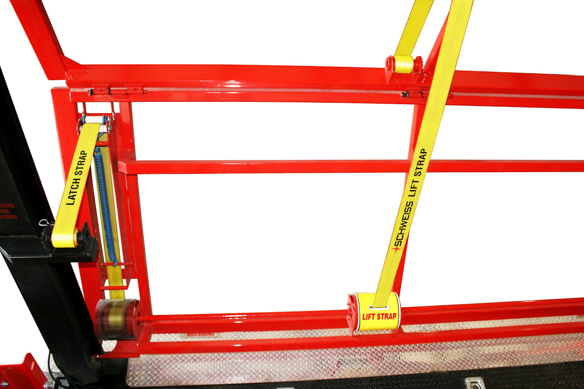 Schweiss Doors Strap Latch System From SCHWEISS BIFOLD For