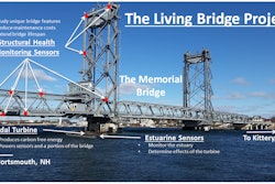 The bridge is instrumented with sensors that capture structural performance, traffic patterns, environmental conditions, the behavior of innovative bridge design elements and enable and promote community engagement.
