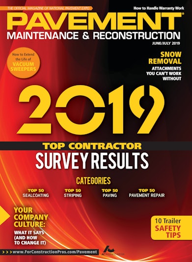 Pavement Maintenance & Reconstruction June/July 2019