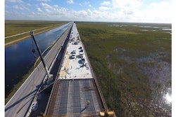 Elevating the lowest portions of the U.S. Highway 41 roadway in the east will allow raising fresh water levels entering the Everglades a foot.