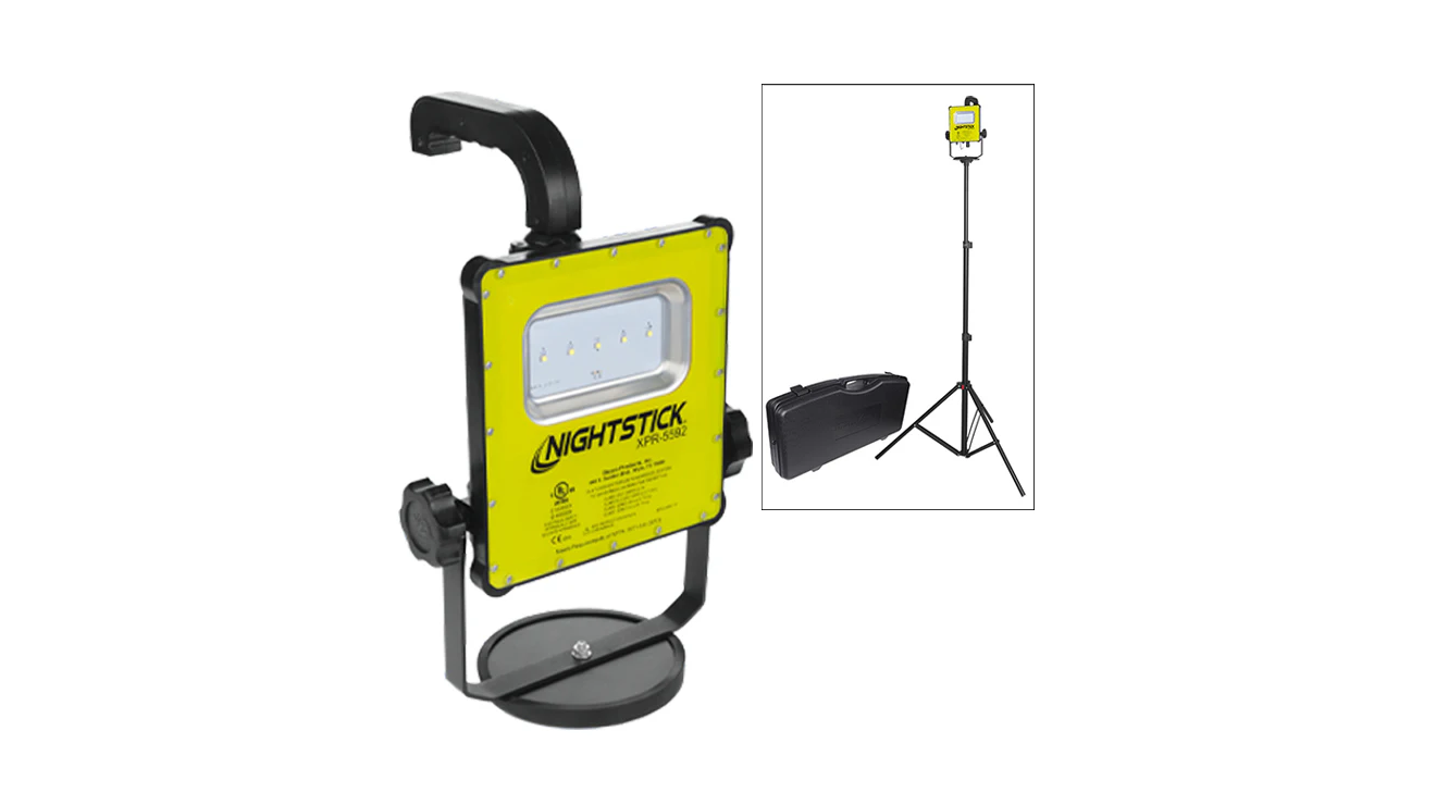 Nightstick XPR-5592 Rechargeable LED Area/Scene Light From: BAYCO