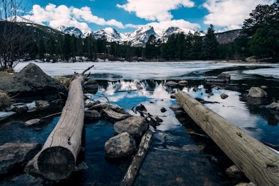Boulders Clouds Cold 981546