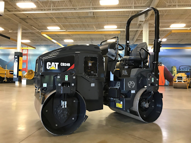 Caterpillar Inc Gives Away Cb24b Roller To Celebrate 30th