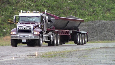 Silver Streak also runs a fleet of side dump trailers to haul larger debris, but it limits debris to 12-in. minus to protect its investment.