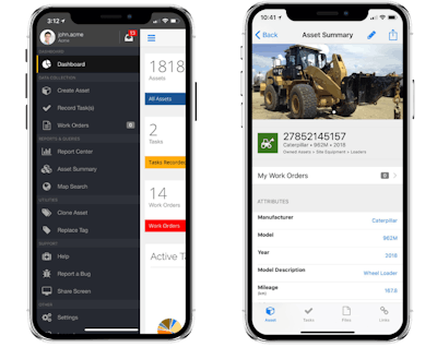Nektar Cloud Mobile Dashboard