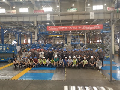 1000th Genie Gs 1330m Scissor Lift