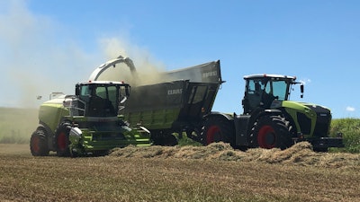 The agricultural industry has been impacted by the tariffs imposed on crops, reducing farmers' ability to buy new equipment.