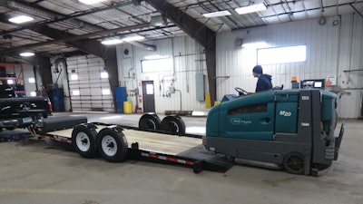 Ft 12 Ez T Tennant Sweeper Scrubber