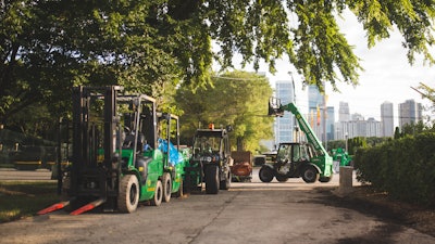 Sunbelt also provides training for forklifts, cranes and other equipment as part of their service.