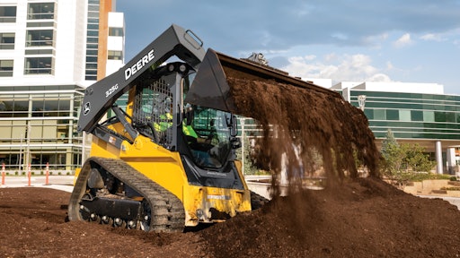 John Deere 325g Mid Frame Compact Track Loader From John Deere For Construction Pros John Deere 325g Mid Frame Compact Track Loader From John Deere For Construction Pros
