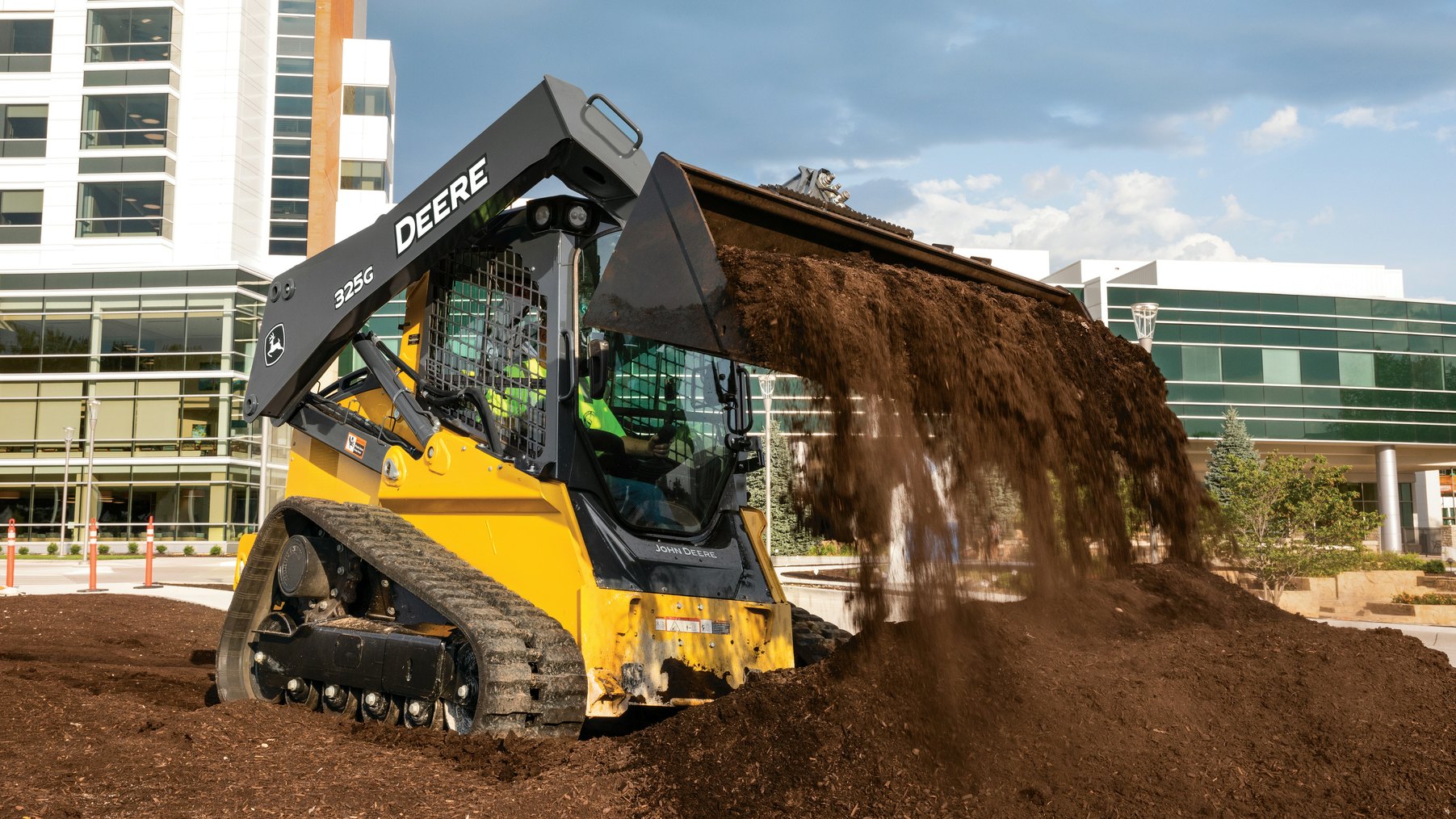 John Deere 325g Mid Frame Compact Track Loader From John Deere For Construction Pros