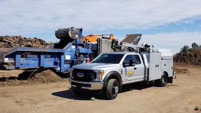 When it was time to bring in a new service truck to the fleet, Fanelli Equipment Repair seized the opportunity to “right-size” his truck. The lightweight vMAC DTM70-H air compressor helped to make this possible.