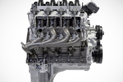 The 7.3-liter V8 gasoline engine in Super Duty pickup cranks out 430 hp and 475 ft.-lb. of torque