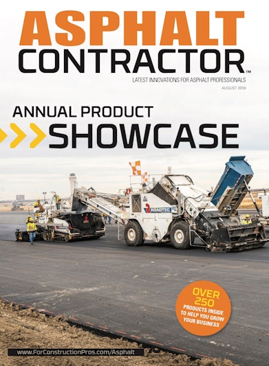Asphalt Contractor August 2019