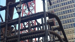 SmartRock is a small wireless “tag sensor” that is attached to the rebar using a simple twist tie. Once the sensor is installed on the formwork, concrete is poured as usual.