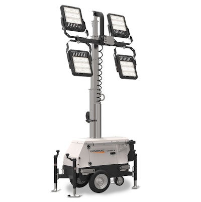 Generac Link Tower Light Tower 3 4 Front Lo