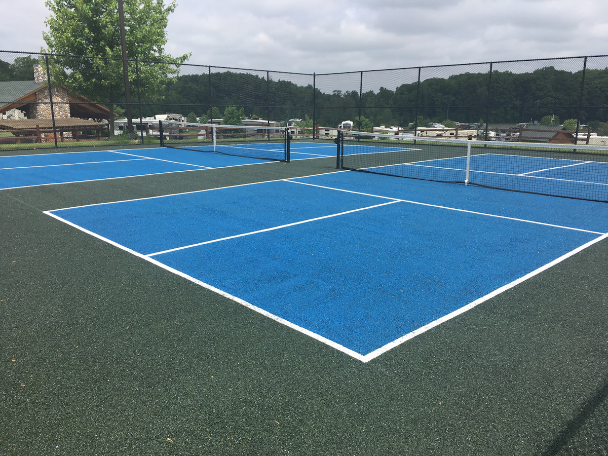 Permeable Pavement Solves Pickleball Court Repair Problems For