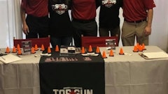 From left Thorne McIntosh (partner), Kara McIntosh (head administrator), Shea Larose (partner), Kendon Spering (head administrator), and Jake Jenkins (partner).