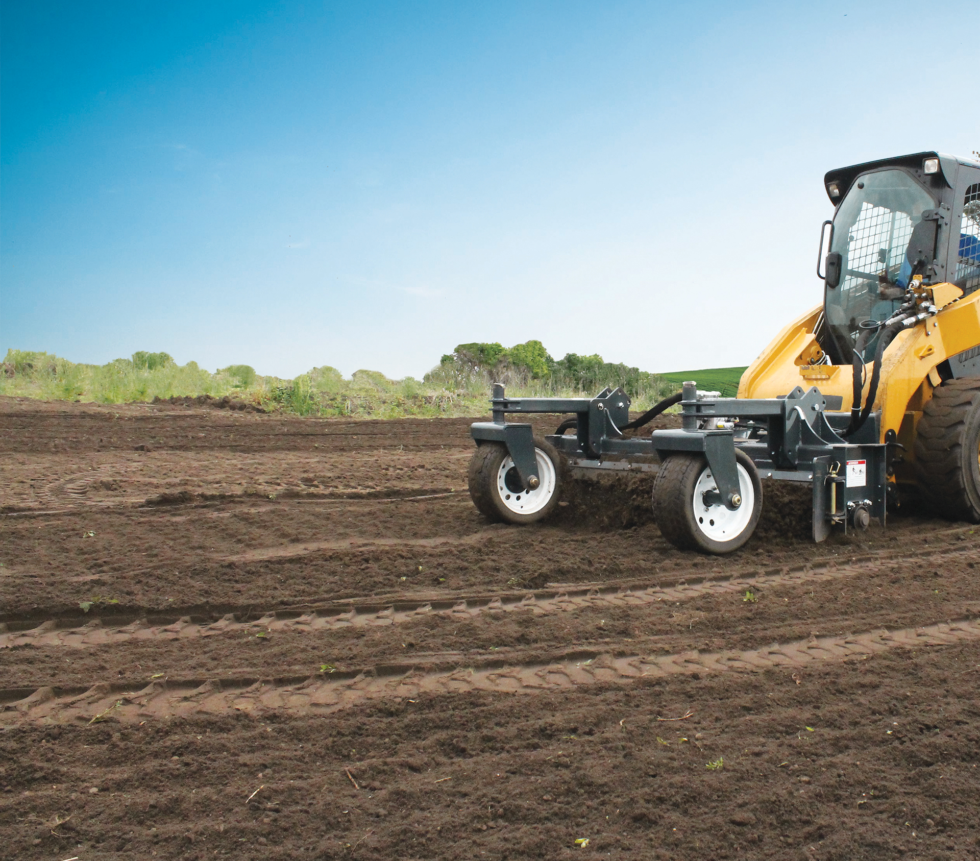 Virnig Power Rake From: Virnig Manufacturing | For Construction Pros