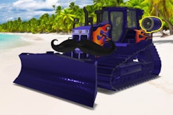 This Dream Dozer even has a jet engine to speed up the job so there's more time to relax on the beach!