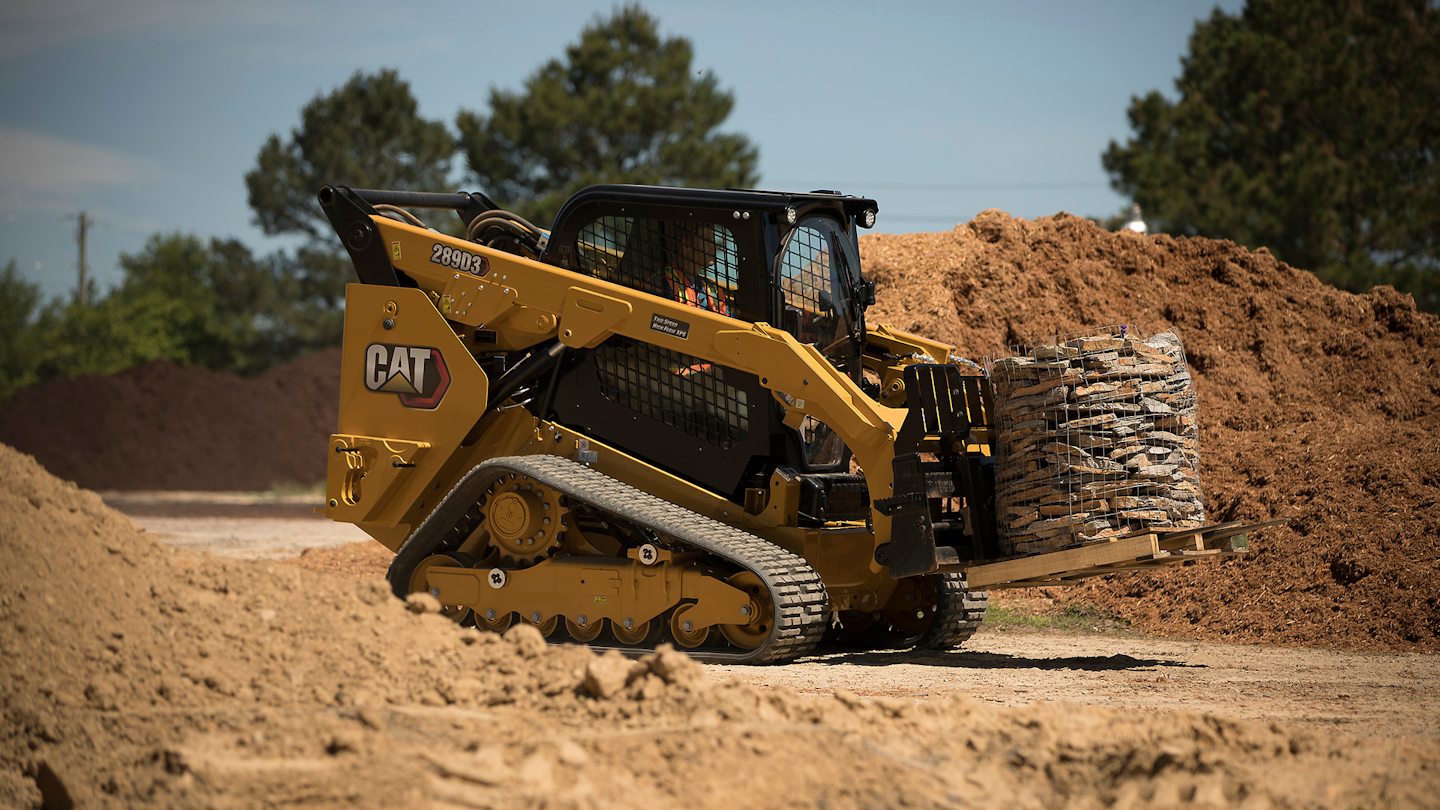 Caterpillar D3 Series Skid Steers And Compact Track Loaders From