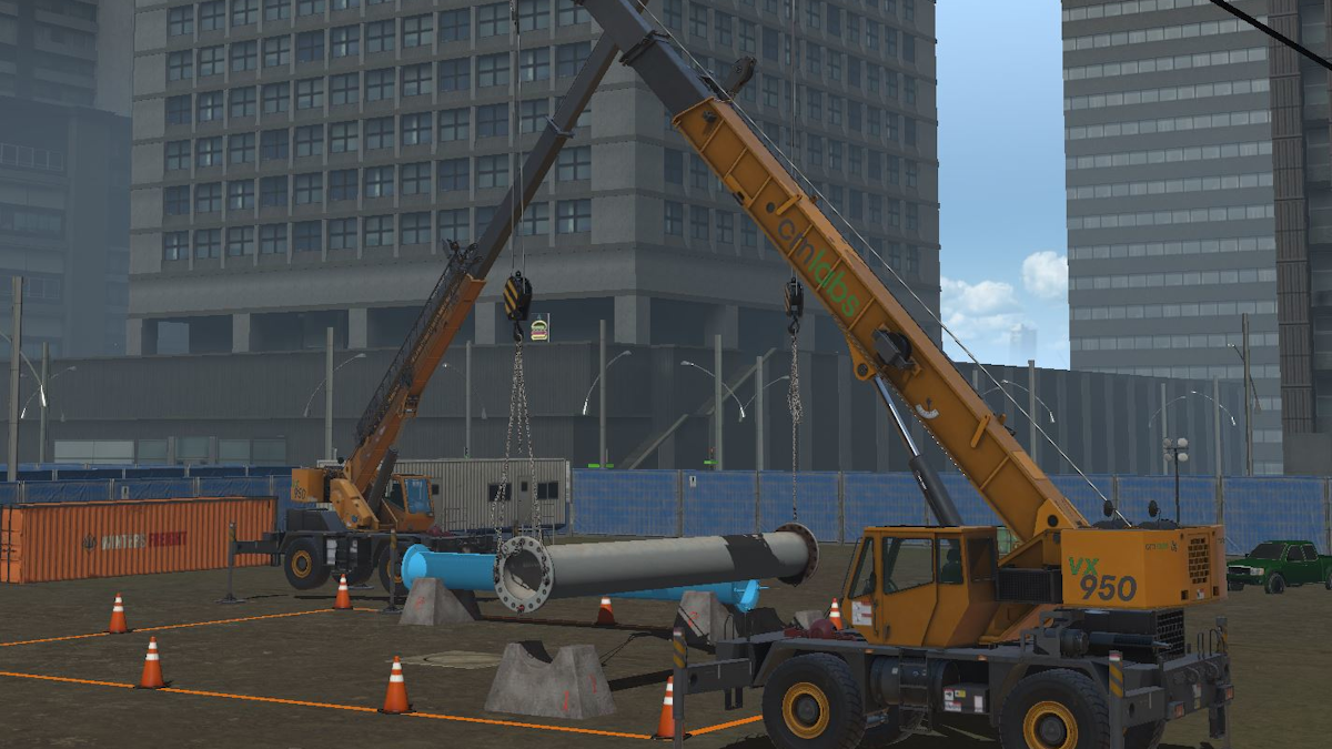 Mobile Crane Simulator Training Pack From CM Labs Simulations, Inc