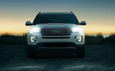 2017 Ford Explorer.