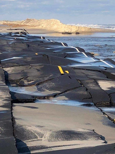 There are currently over 25 other roads either closed or partially closed due to weather damage that NCDOT officials are evaluating and it may be over a week before officials can get out to make damage assessments and estimate what repairs are needed.