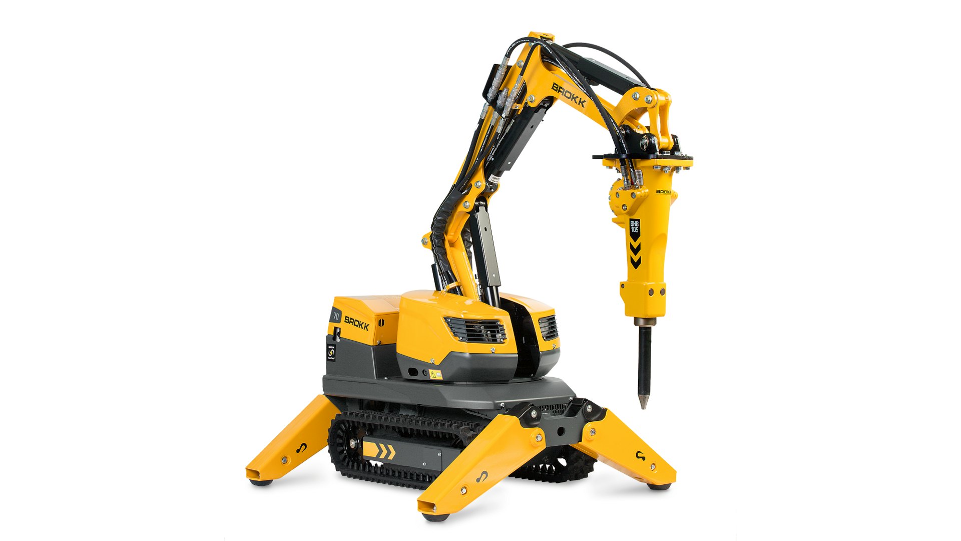 The Brokk 70 Demolition Robot From: Brokk Inc. | For