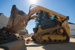 Changes to the undercarriage frame and torsion axles on Caterpillar's new D3 Series CTLs reduce machine pitching and rocking, while still offering improved ride comfort.