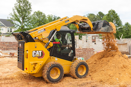 Caterpillar D3 Series Skid Steers And Compact Track Loaders From