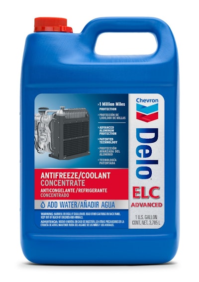 Chevron's new Delo ELC Advanced Extended Life Coolant.