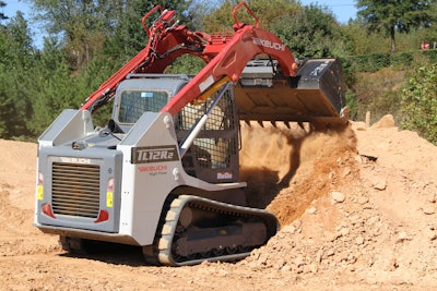 Takeuchi builds its undercarriage with large-diameter components and large-diameter bearing surfaces that enhance durability.