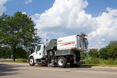 Elgin Sweeper Regen X Driver Side